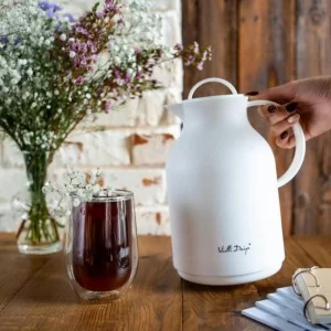 Termos z wkładem szklanym 1L Vialli Design - Amo