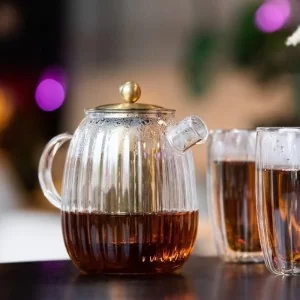 Dzbanek do herbaty z zaparzaczem 1l Vialli Design - Tulip