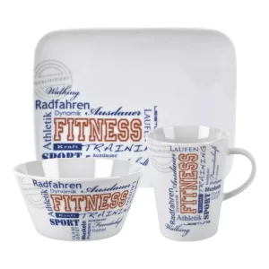 Serwis śniadaniowy (3el.) Karolina - Trendy S-1671