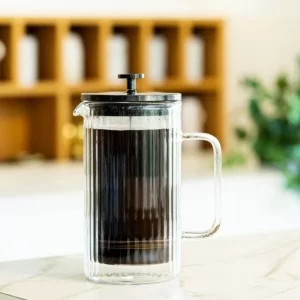 Zaparzacz do kawy i herbaty z podwójną ścianką 1l Vialli Design - Tulip