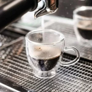 Komplet 2 szklanek do espresso z podwójną ścianką 50 ml Vialli Design - Amo