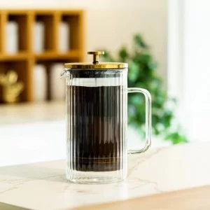 Zaparzacz do kawy i herbaty z podwójną ścianką 1l Vialli Design - Tulip