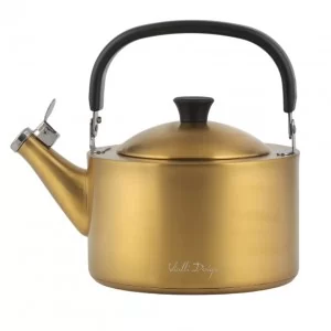 Czajnik stalowy złoty mat 1,5l Vialli Design - Diamante
