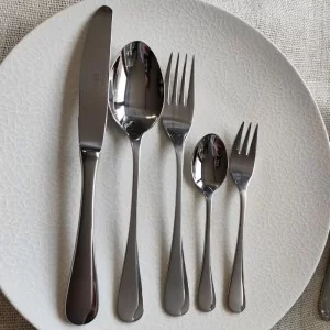 Komplet sztućców na 6 osób (30 el) Odiso - Clarissa Satyna