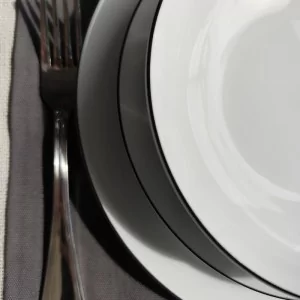 Półmis owalny 31 cm Bogucice - Base Black 1227