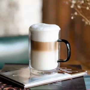 Komplet 2 szklanek z podwójną ścianką 350 ml Vialli Design - Carbon