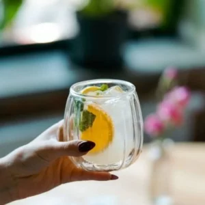 Komplet 2 szklanek niskich 250 ml Vialli Design - Tulip