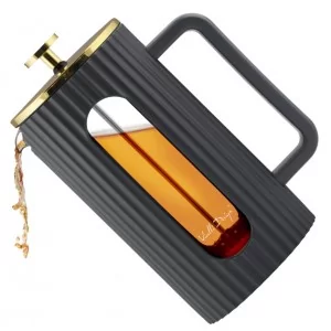 Zaparzacz do kawy i herbaty 1l szary Vialli Design - Livio