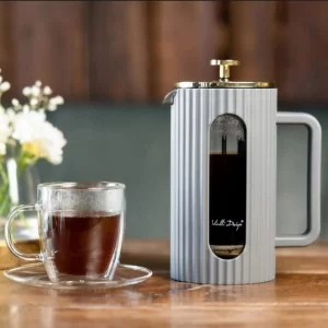 Zaparzacz do kawy i herbaty 1l szary Vialli Design - Livio