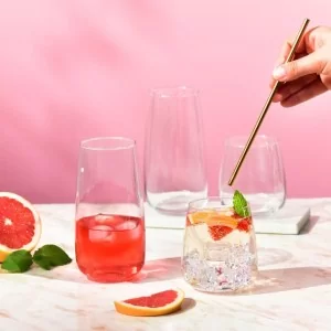 Szklanki niskie 420 ml (6 szt.) Krosno - Modern