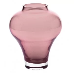 Burgundowy wazon amfora 22 cm Krosno - Home&Living