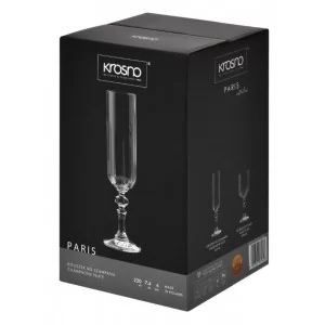 Kieliszki do szampana 220 ml (4 szt.) Krosno - Paris
