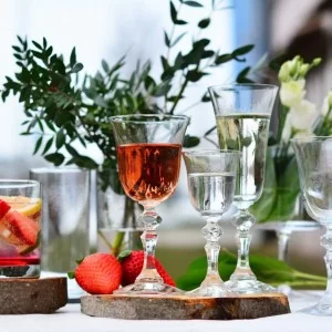 Komplet kieliszków i szklanek (36 el.) Krosno - Krista Deco