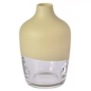 Malowany piaskowy wazon 25 cm Krosno - Fashion