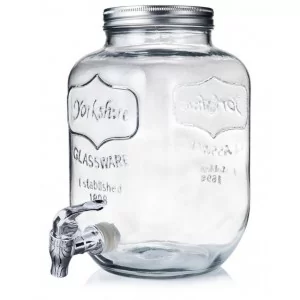 Słój do napojów z kranikiem szklany 4 l - Orion