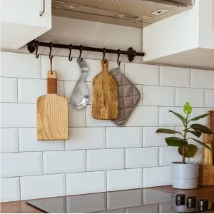 Podstawka pod chochlę i łyżkę stalowa 23 cm - Orion