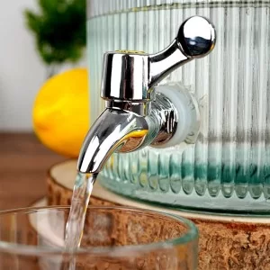 Słój z kranikiem do napojów szklany 5,6 l - Orion