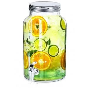 Słój do napojów z kranikiem szklany 6,2 l - Orion