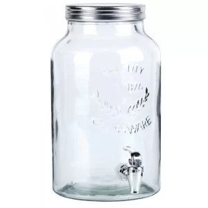 Słój do napojów z kranikiem szklany 6,2 l - Orion