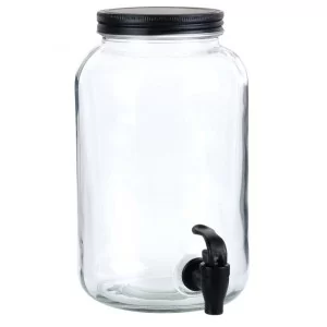 Słój do napojów z kranikiem szklany 3,2 l - Orion