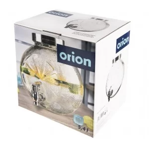 Słój do napojów z kranikiem szklany 5,4 l - Orion