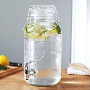 Słój do napojów z kranikiem szklany 4 l - Orion
