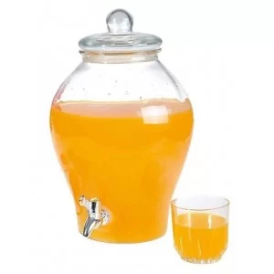 Słój do napojów z kranikiem szklany 6,5 l - Orion