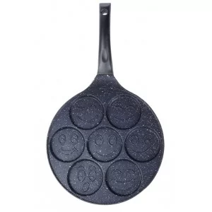 Patelnia do jajek granitowa 7 otworów 27 cm Orion - Grande