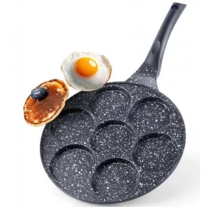 Patelnia do jajek granitowa 7 otworów 27 cm Orion - Grande