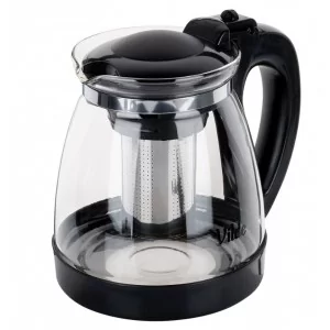 Dzbanek z zaparzaczem do herbaty szklany żaroodporny 2 l - Orion