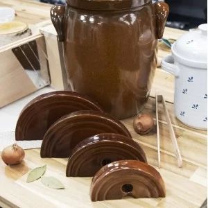 Kamień dociskowy do kiszenia ceramiczny 15 cm - Orion