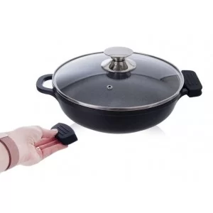 Nakładki na uchwyty do garnka silikonowe (2 szt.) Orion - Grande