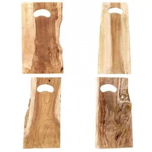 Deska do krojenia drewniana 42x26 cm - Orion