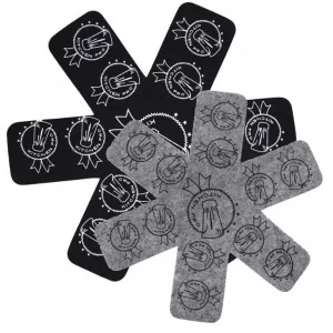 Przekładki ochronne do patelni filcowe 24 / 32 cm 2 szt. - Orion