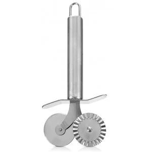 Radełko do ciasta, makaronu stalowe podwójne 4 cm - Orion