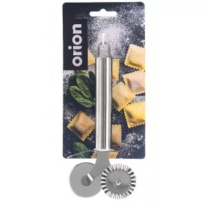 Radełko do ciasta, makaronu stalowe podwójne 4 cm - Orion
