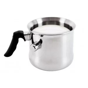 Garnek do mleka stalowy 1,5 l - Orion