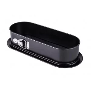 Keksówka forma do pieczenia prostokątna czarna 34x12 cm - Altom