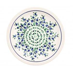 Talerz głęboki obiadowy 22,5cm dek.1208 - Bolesławiec