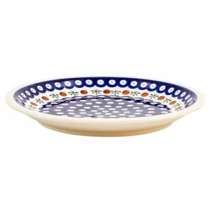 Talerz płytki obiadowy 24 cm dek. 41 - Bolesławiec