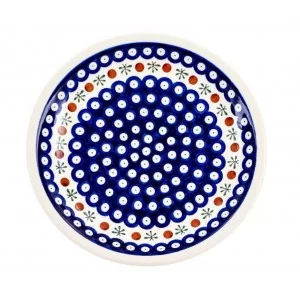 Talerz płytki obiadowy 24 cm dek. 41 - Bolesławiec