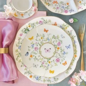 Miska z włoskiej porcelany 16 cm Marco Polo - Motyle