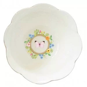 Miska z włoskiej porcelany 16 cm Marco Polo - Motyle