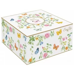 Miska z włoskiej porcelany 16 cm Marco Polo - Motyle