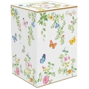 Pojemnik z włoskiej porcelany Marco Polo - Motyle