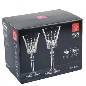 Kieliszki do wina 210 ml (6 szt.) RCR - Marilyn