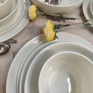 Serwis obiadowy na 6 osób (42 el.) Bogucice - Bace Cream 1232