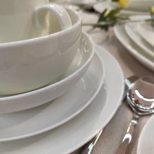 Serwis obiadowy na 6 osób (42 el.) Bogucice - Bace Cream 1232