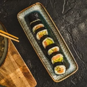 Półmisek prostokątny 25 cm MPL - Ombres