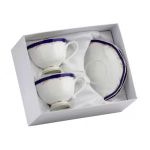 Komplet 2 filiżanek ze spodkami 200 ml na prezent - Marco Polo